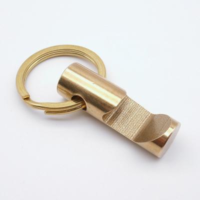 China Modern Brass Portable Bottle Starter Soda Starter Beer Opener Bottle Opener Beer Bottle Opener Mini Small Head Pendant for sale