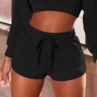 China Shorts 2022 new arrival breathable summerWomen fashion border casual shorts for running sports fitness shorts for women for sale