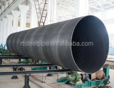 China Structure Pipe ASTM A139 Gr.B, Q235 Sprial Welded Steel Pipe for sale