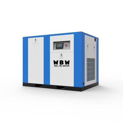 China OIL-LESS Heavy Duty 110KW 150hp Oil-injected Rotary Screw Compressors 800cfm Two Stage Screw Air Compressor for sale