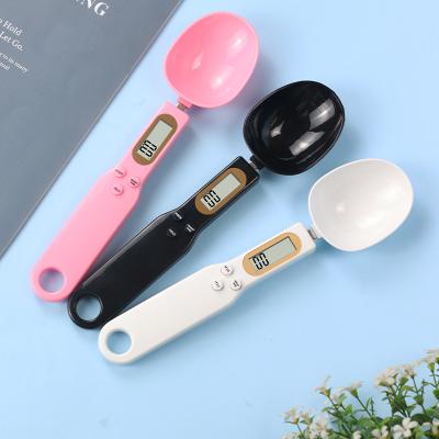 China Weight Measuring Kitchen Scale 500g 0.1g LCD Display Digital Weight Measurer Electronic Spoon Scale for sale