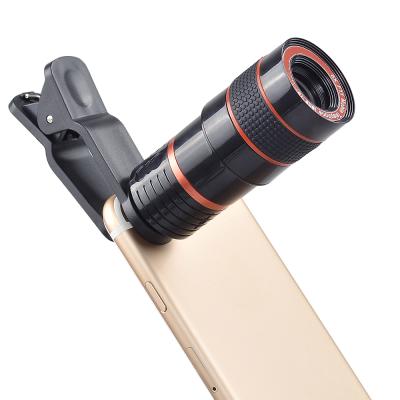 China Wholesale Hottest Plastic Aluminum+Glass+ABS Apexel Telephoto Lens 8x Telescope Zoom Camera Lens Suit For Gift Item for sale