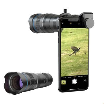 China Premium Bestselling 36X Apexel Telephoto Zoom Lens Mobile Phone Telescope Optical Camera Lens For Iphone for sale