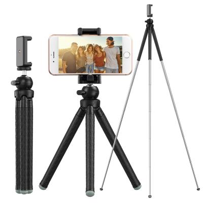 China Apexel Extendable Flexible Tripod Photography Stand Extendable Tripod with 1/4 Standard Thread for Dslr Camera for sale