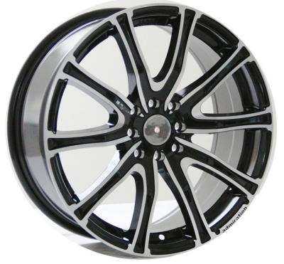 China Xinghui Factory High Quality 17x7.5 5 Inch Aluminum Alloy Spoke Alloy Wheels for sale