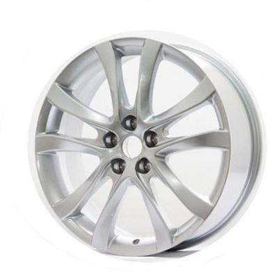 China Alloy EEC Certification r19x7 Hyper Silver 5x114.3 Holes PCD 5x114.3 Passenger Car Aluminum Wheels for sale