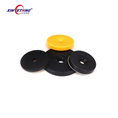 China Waterproof/Waterproof Disc Tag With Hole Guard Tour Patrol System Checkpoint ABS Smart RFID Token Tag for sale