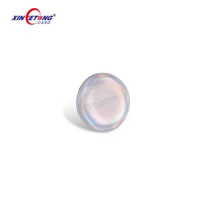 China MINI TAG Social Media NFC Tag For Phone Waterproof Goods NTAG213/215/216 Chip Epoxy NFC Sticker Tag NFC Tag for sale