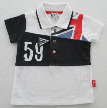 China Baby-Baumwollpikee Polo Shirt Contrast Color Cut nähen zu verkaufen