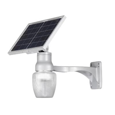 China High Quality Residential 6W 10W IP65 Apple Design Led Outdoor Solar Wall Light for sale