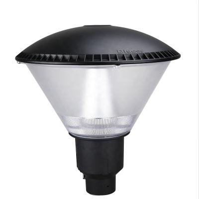 China Garden Black Mental Finish Frosted UV PC Cover LED Garden Lights 3m Lighting Pole for sale