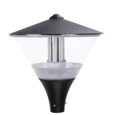 China 20w 30w theme park CE ip65 energy saving die cast aluminum outdoor solar powered garden lights for sale