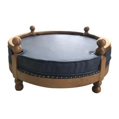 China Sustainable Manufacture Round Dog Sofa Bed Couch Furniture Comfortable Luxury Pet Sofa Cushion for sale