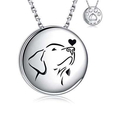 China Eco-Friendly Small Stainless Steel Small Heart Eco-Friendly Classic Pet Urn Necklace for sale