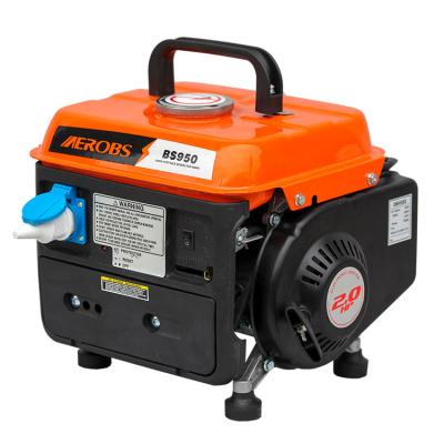 중국 BS950 750W 63cc Household Cooper Wire Recoil Start Gasoline Generators For Home Using 4 판매용