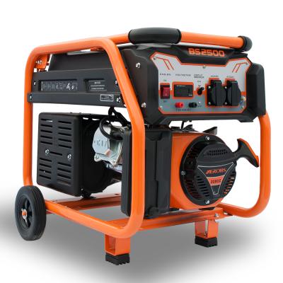 Chine Factory New Emergency 2000w CE Large Capacity 15L Gasoline Portable Generator Small Silent Electric Home Gas Power For Sale 0.6 à vendre