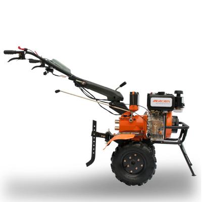 China Farms BSD1050F 6HP 4.6kw Mini Diesel Engine Power Tiller Made In China Walking Tractor For Farm for sale