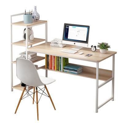 China (Height)Adjustable Home Furniture Wooden Desk Tables Wholesale Computer Desks Gaming Computer Desk With Steel Frame for sale