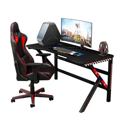 China Convertible Customized Gaming Personal Computer Desk For Gamer Playing Games for sale