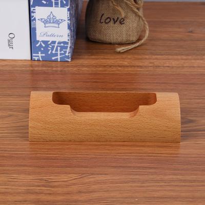 China Factory Price Customization Wholesale Color Business Card Holder Wood Plastic Business Card Holder For Office for sale