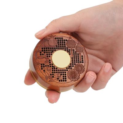 China Chinese high quality round metal material incense censer for sale