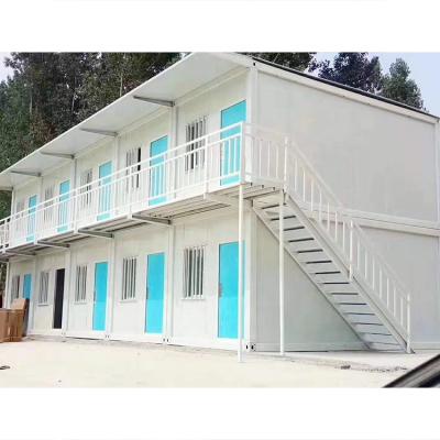 China Modern Container House Modern Storage Container Home 4 Bedroom Double Story Two Story On Sale for sale