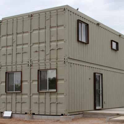 China Modern Prefab Sea Shipping Container House Student Dormitory Apartment Building Construction for sale