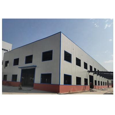 China Steel Fabricated House Prefabricated Low Rise Steel Structure Factory Workshop Custom Steel Building for sale