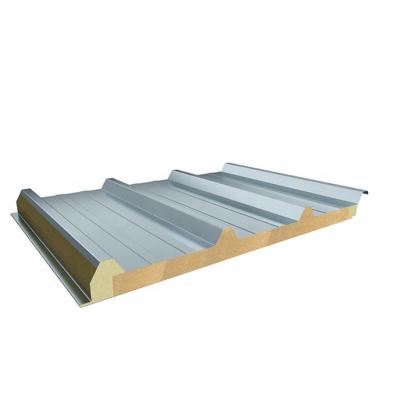 China Exterior tile l partition wall rock wool cladding wall panel sandwich panel / rock wool for sale UAE for sale