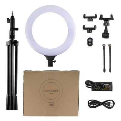 China ABS FBA 18 inch LED ring light dimmable tripod for live video makeup 18 inch led ring light for sale