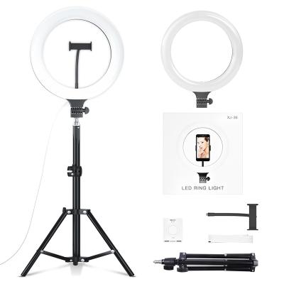 China ABS 10 Thumb Ring Light Makeup Led Circle Ring Light Led Ring Light Dimmable ABS 10 with Stand for sale