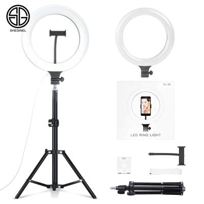 China ABS Surround Video Ring Light Rotate Adjust LED Ring Light 10 inch Selfie Ring Light for sale