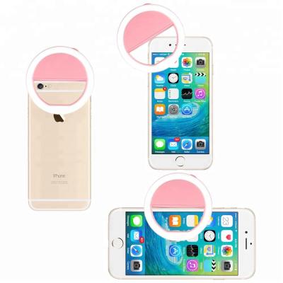 China ABS+PC Led Selfie Ring Light Stick Selfie Light Clip Selfie Luz Phone Lighting Cases for sale