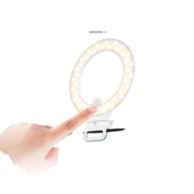 China Hot Selling PORTABLE 360 Rotation Laptop Toch Control Led Board Portable Phone Ring Light 1100 Mah For Selfie for sale