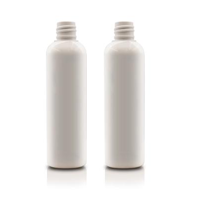 China Matte White Eco-Friendly Eco-Friendly & Bottle of Matte Black Cylinder Pet Shampoo with Bamboo Pump Sprayer for sale