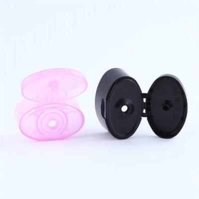 China Eco-friendly 20mm 24mm PP Butterfly Flip Top Lid Bottle Screw White Plastic Packaging 28mm Caps for sale