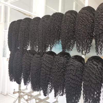 China Jerry Curl Best Price Wet Water Curls Hair Lace Front Human Hair Wig Malaysian Human Hair Lace Front Wig Extension 4X4 Seller For Black Women for sale