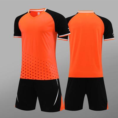 China Polyester mesh fabric China Soccer Wear Factory Supplier Custom Top Quality Soccer Jersey Uniforms Full Set Sublimation Football Jersey Shirt For Men for sale