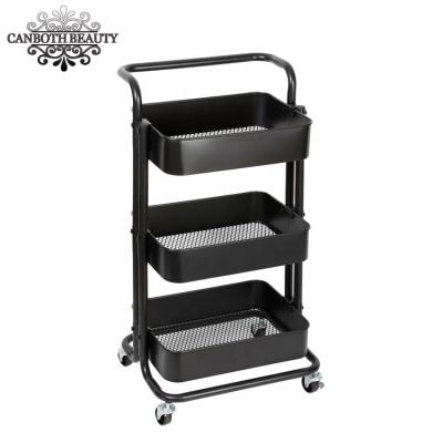 China Modern Beauty Equipment Salon Trolley Hair Salon Rolling Trolley Trolley for sale