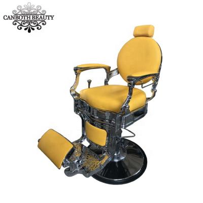 China Modern Custom Barber Chairs Hair Salon Furniture Vintage Barber Chair for sale