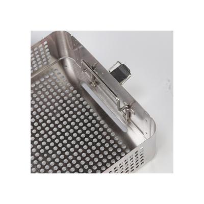 China Stainless steel has good effect 2021 new anti-rust fashion stainless steel medical instrument disinfection box for sale