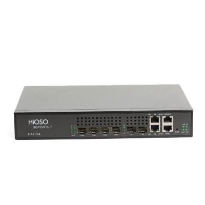 China FTTH Solutions Gepon Epon olt support other brand ONU Epon 4pon olt with 4 SFP pon modules for sale