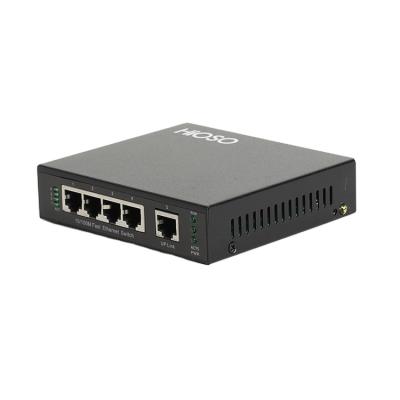 China POE 10/100M User Friendly 5 Port Gigabit Ethernet Switch for Access 100M Network Ethernet Switch for sale