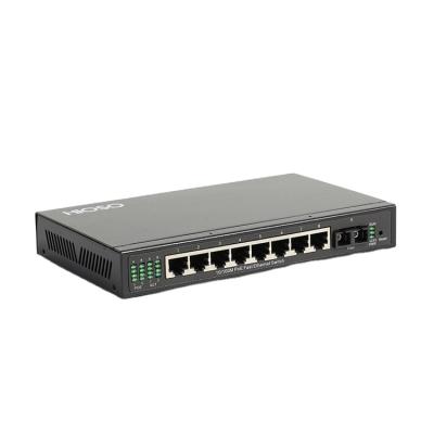 China Chinese POE Manufacturers 8 10/100Mbps RJ45 Ports Ethernet Switch for sale