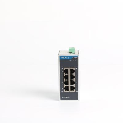 China FTTX Outdoor Use Industrial Switch Ethernet Switch 8 Ports Network Switch Din Rail for sale