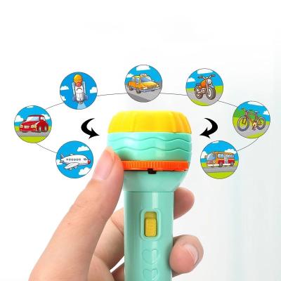 China K1347 Baby Sleep Story Book Flashlight Projector Cartoon Flashlight Early Education Toy For Kid Christmas Gift Light Up Toy K-650200411318 for sale