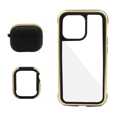 China Shockproof suitable for the new iphone13 mobile phone headset watch case for sale