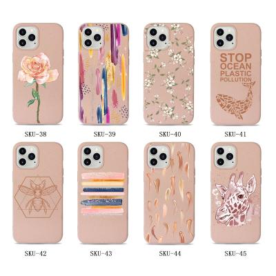 China Hot Eco Friendly Environmental Biodegradable Case Recycled Soft Phone Covers Phone Cases For Iphone Max 111213 Pro D9IP-1305 for sale