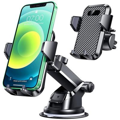 China 2021 Adjustable Hot Selling 3 in 1 Universal Air Vent Phone Holder Cradle Car Mobile Phone Holder Charger for Cell Phone for sale