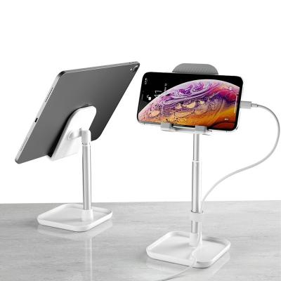 China New Long Length Mobile Phone Stand D9element Telescopic Desktop Bracket Mobile Phone Bracket Lazy Stand Bracket for sale